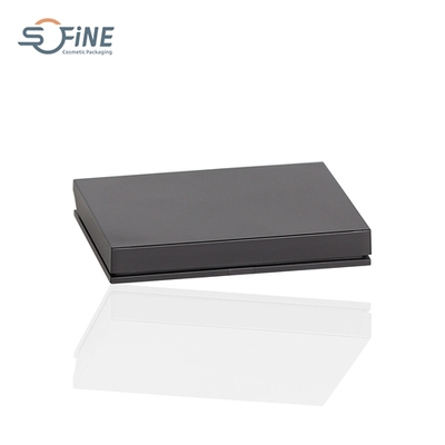 2 in 1 high grade blusher container black cheek blush compact contour palette case packaging ABS