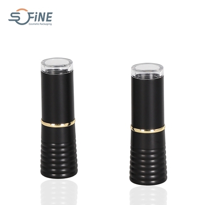 3.5g ABS custom round lipstick tube high end packaging lip stick makeup container