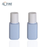15ml square small sample empty PETG screw cap plastic bottle cosmetic toner lotion bottle