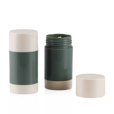30ml 50ml 75ml Custom empty ABS twist up Deodorant Stick Antiperspirant Round tube Container(1)