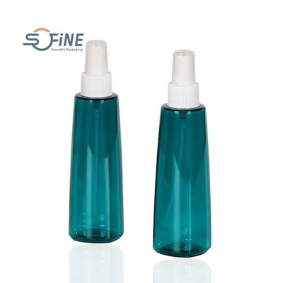 180ml transparent plastic disinfectant mist spray bottle