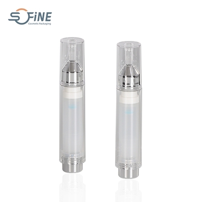 5ML PETG Cosmetic Pump Serum Syringe Airless Cosmetic Bottle For Eye Cream Container