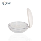 15G Mesh loose powder box with mirror jar luxury powder compact plastic box case
