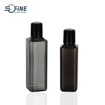 120ml/150ml PET man face care plastic packaging container toner bottle with screw cap