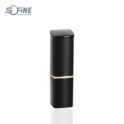 3.5g ABS cosmetic empty custom lipstick container square lipstick tube empty case packaging