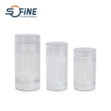 20G Empty Round Deodorant Containers Twist Up Filling Stick Deodorant Container