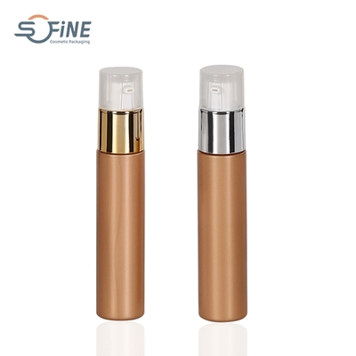 30ml pump bottle luxury lotion bottle gold silver cosmetic lotion pump bottle