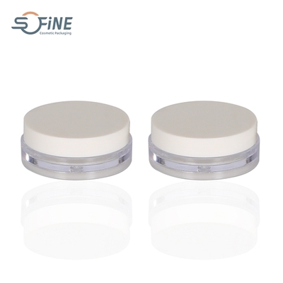 8g small clean containers with Lids mini plastic jar cosmetic jars empty makeup sample containers