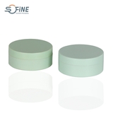 15g round empty loose powder packaging round pink loose powder jar with sifter