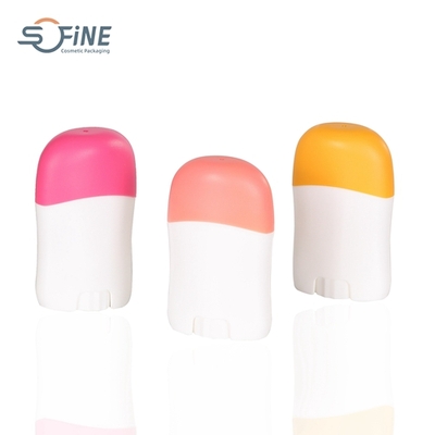 14g cosmetic plastic containers deodorant bottle,deodorant stick packaging