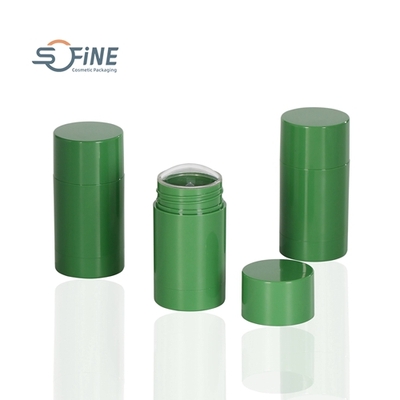 30g 50g 75g cosmetic round twist up tubes packaging for deodorant stick