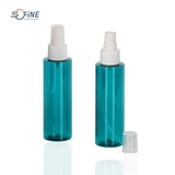 120ml transparent plastic disinfectant mist spray bottle