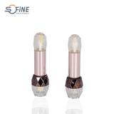 2 in 1 unique diamond-shape double ended empty lip gloss tubes dual lip gloss container