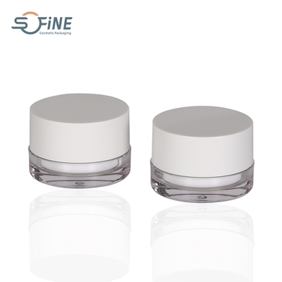 25g cosmetic containers acrylic clear plastic cream jar