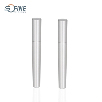 4ml wholesale classic slim round mascara tube container with brushes for cosmetic packaging