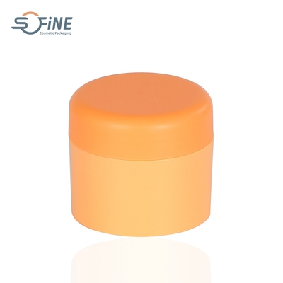 30/50/100g double wall PP plastic face cream jar round cosmetic jar