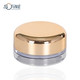 10g AS plastic empty powder box compact powder tool blush cosmetic container loose powder jar
