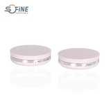 10g empty luxury press blush compact powder container case packaging with mirror