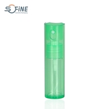 Cosmetic plastic oral fresh spray bottle 10ml round tube perfume bottle