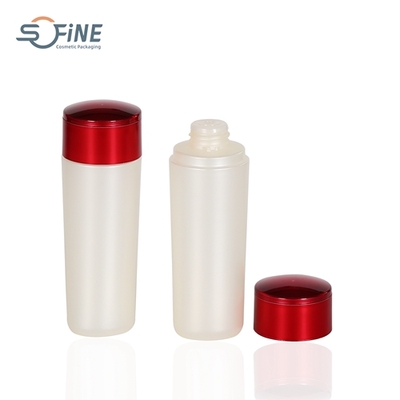 125ml/175ml round empty toner bottles containers with screw cap for cosmetic packaging